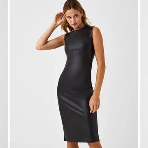 Spanx leather dress